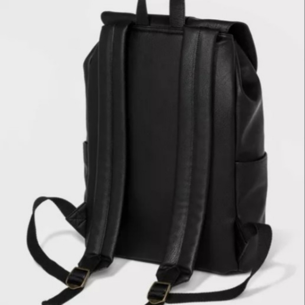 LOWEST PRICE !!! CLEARANCE!! PU Leather Backpack - Picture 4 of 5